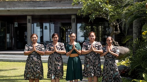 Villa Manis Beachfront Villa staff