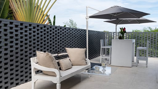 Villa Manis Cantik Rooftop lounge