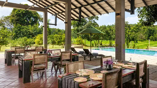 Villa Mankani Dining area