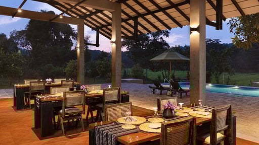 Villa Mankani Dining area