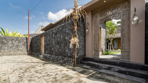 Villa Mannao Zona de aparcamiento