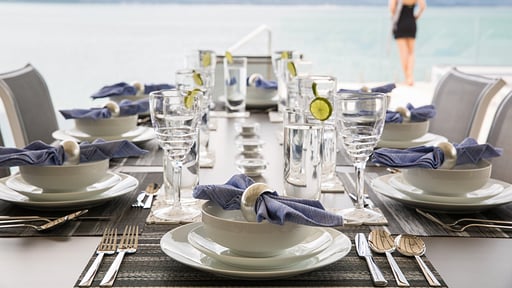 Villa Manta Dining area