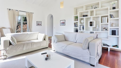 Villa Maona Woonkamer