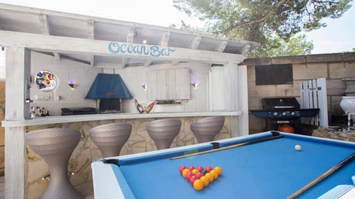 Villa Mar Blava Бильярд