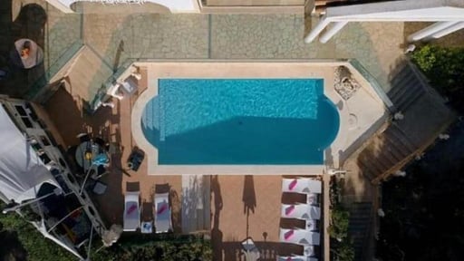 Villa Mar Blava Фото с дрона