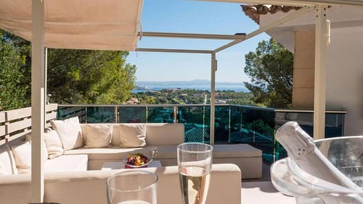 Villa Mar Blava Терраса/веранда