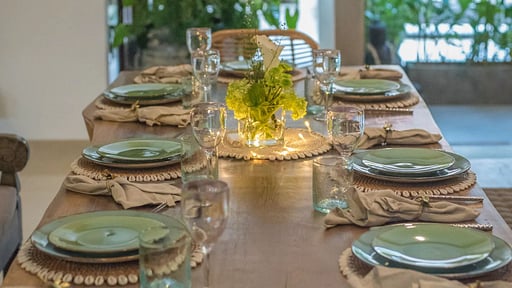 Villa Mara Canggu Dining area