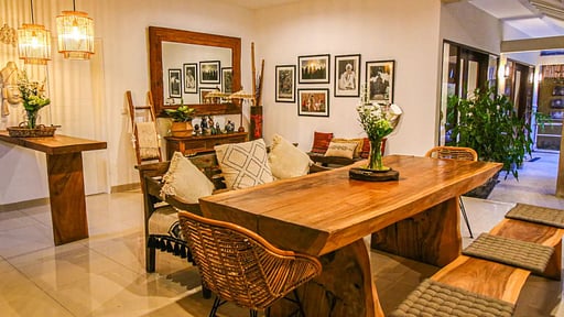 Villa Mara Canggu Dining area