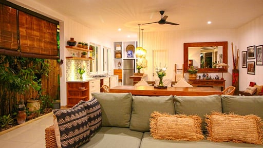 Villa Mara Canggu Living room