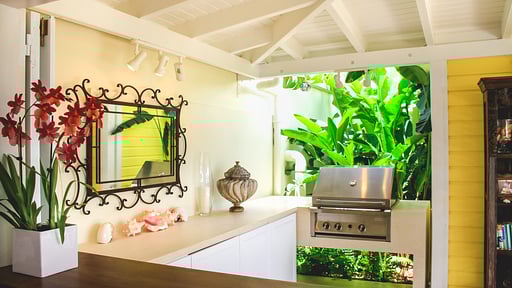 Villa Maracuja BBQ equipment