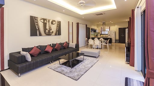 Villa Marama Living room