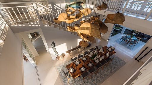 Villa Marang Dining area