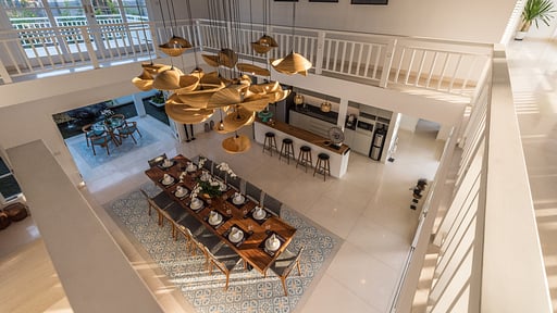 Villa Marang Dining area
