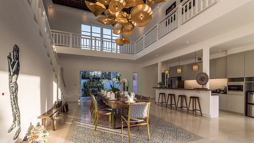 Villa Marang Dining area