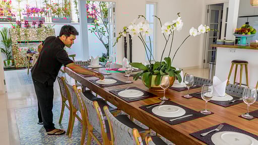 Villa Marang Villa staff