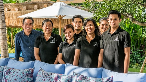 Villa Marang Villa staff