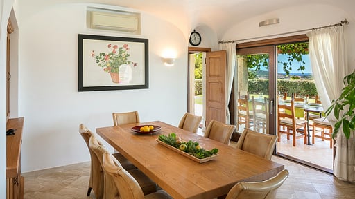 Villa Maratua Eethoek