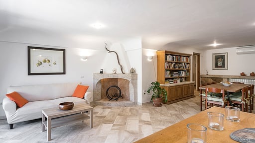 Villa Maratua Woonkamer