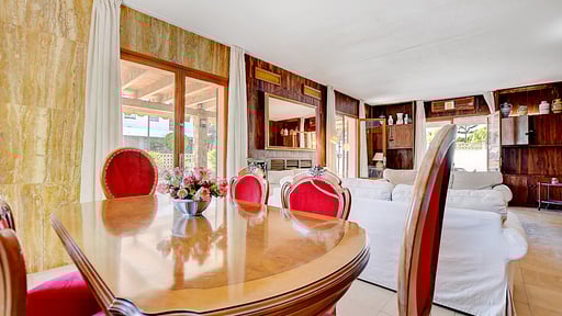 Villa Maravillas Dining area