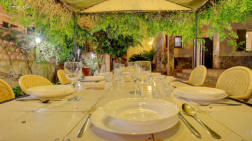 Villa Maravillas Dining area