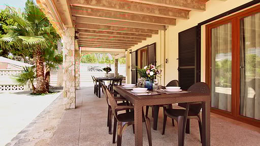 Villa Maravillas Dining area