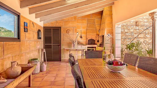 Villa Marc Обеденная зона