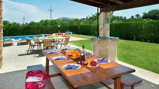 Villa Margarita Dining area