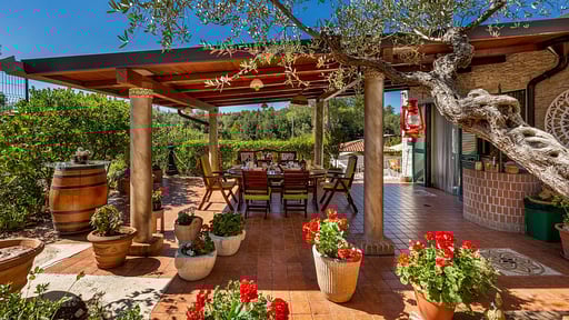 Villa Margherita in Colle Terrasse/Veranda