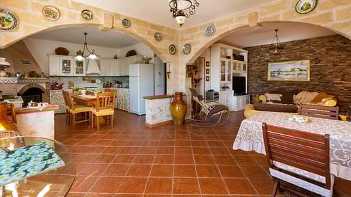 Villa Margherita in Colle Wohnbereich