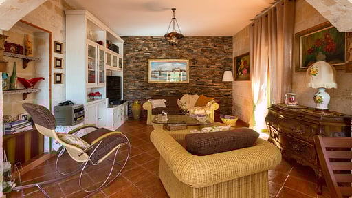 Villa Margherita in Colle Wohnbereich