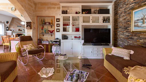 Villa Margherita in Colle Wohnbereich