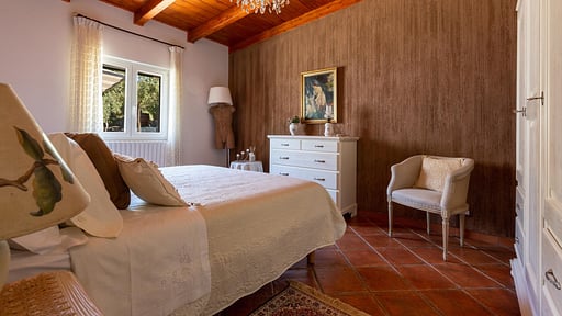 Villa Margherita in Colle Schlafzimmer 2