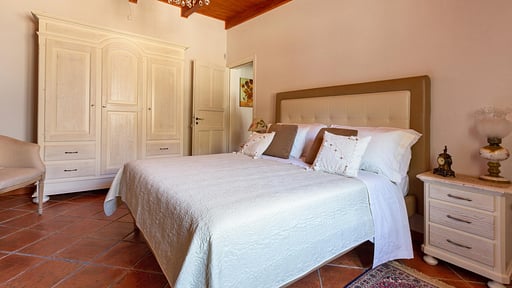 Villa Margherita in Colle Schlafzimmer 2