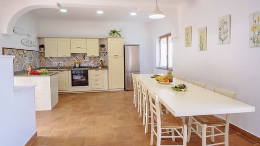 Villa Marika Dining area