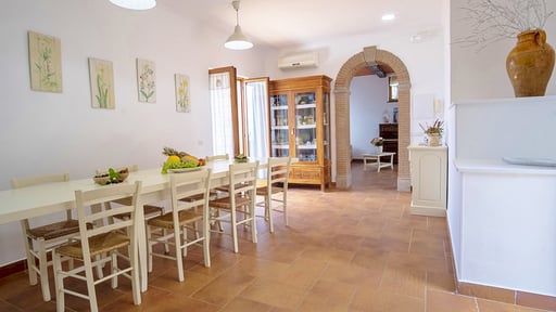Villa Marika Dining area