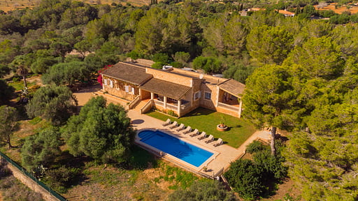 Villa Marina Calas Drone pictures