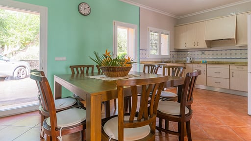 Villa Marina Calas Dining area