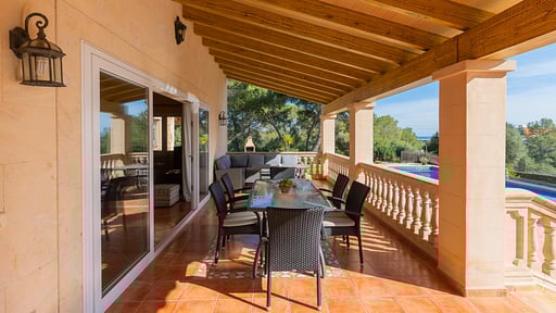 Villa Marina Calas Terrace/Veranda