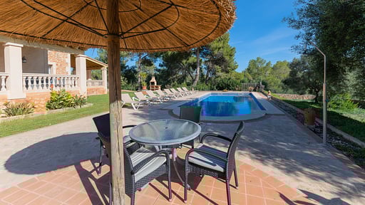 Villa Marina Calas Terrace/Veranda