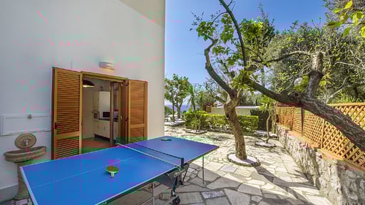 Villa Marina Nerano Table tennis