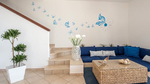 Villa Marina Nerano Living room 1