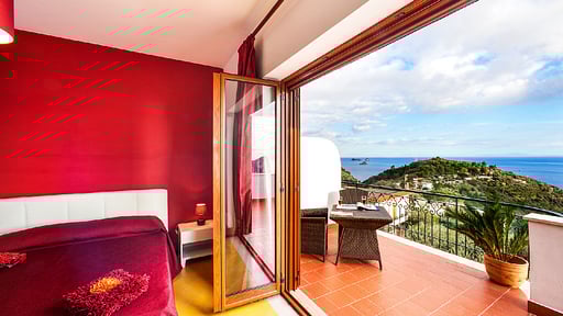 Villa Marina Nerano Bedroom 1