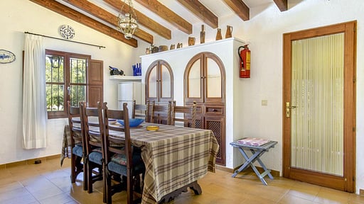 Villa Marina Nova Dining area