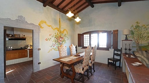 Villa Marina Tuscany Dining area 1