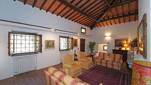 Villa Marina Tuscany Living room 1