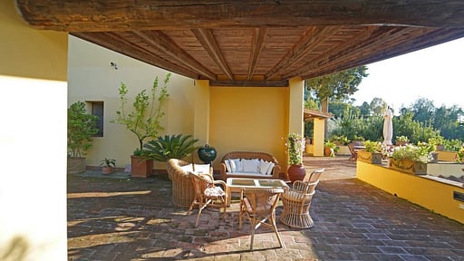 Villa Marina Tuscany Terrace/Veranda