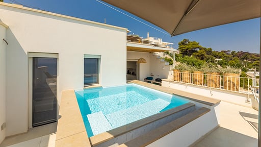 Villa Marinaia Gran Vista Mare Piscine