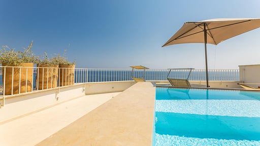 Villa Marinaia Gran Vista Mare Piscine