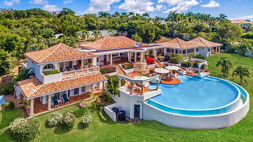 Villa Mariposa Drone pictures