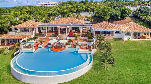 Villa Mariposa Drone pictures